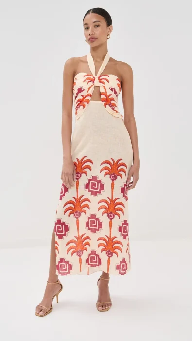 Johanna Ortiz Water Adventure Ankle Dress