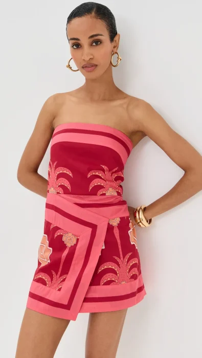 Johanna Ortiz Raiz Ritual Mini Dress