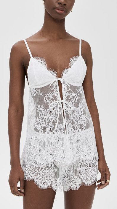 Kat the Label Emerson Camisole Ivory