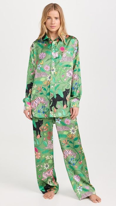 Karen Mabon Big Cats PJ Set