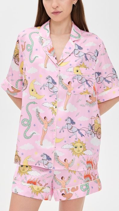 Karen Mabon Greek Mythology Short Pajama Set