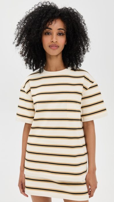 LE BOP Caroline Variegated Tee