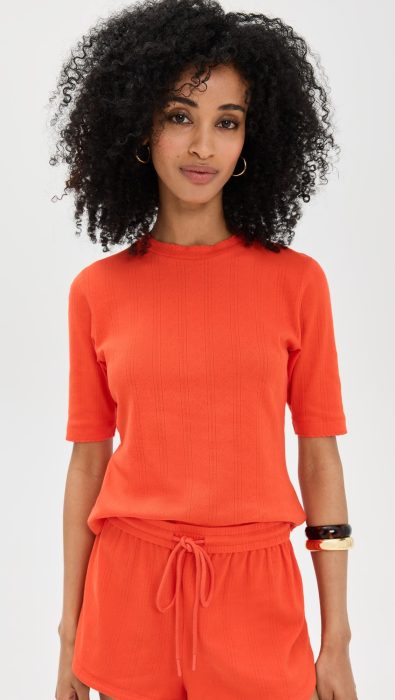 LE BOP Ada Pointelle Tee