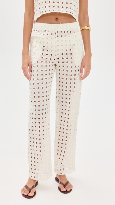 LE BOP Eyelet Odette Pants