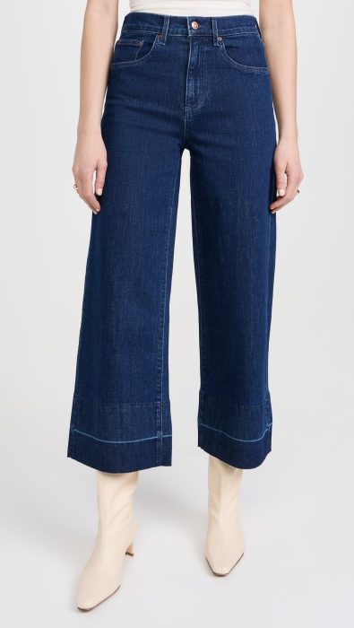 LE JEAN Sophia Wide Leg Jeans