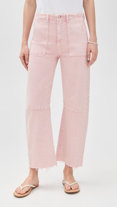 LE JEAN Utility Soft Barrel Jeans