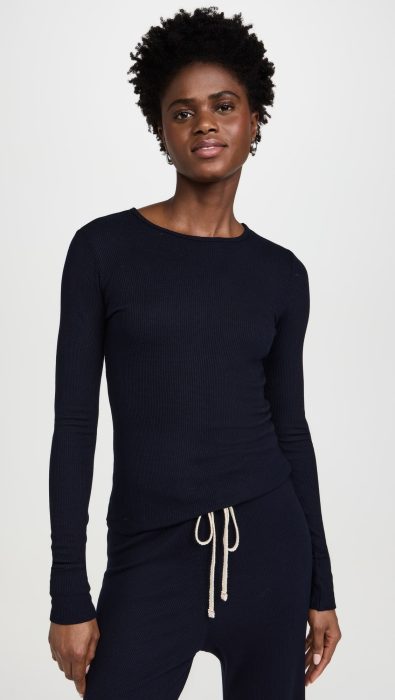 Les Tien Fiona Fitted Long Sleeve Tee