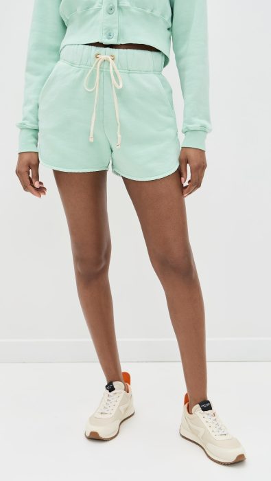 Les Tien Serena Scallop Shorts