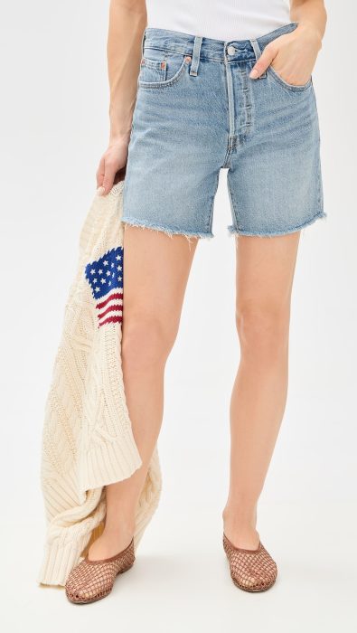 Levi's 501 Mid Thigh Shorts Lightweight