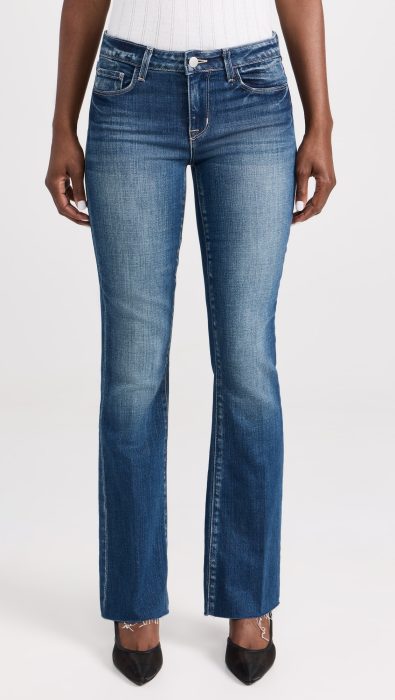 L'AGENCE Sneeki Sneaker Straight Jeans