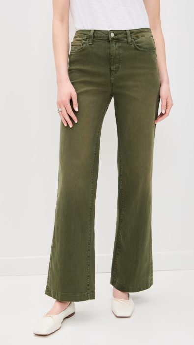 L'AGENCE Scottie High Rise Wide Leg Jeans