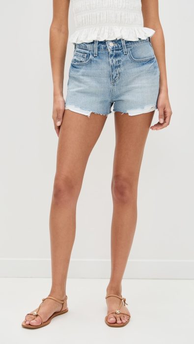 L'AGENCE Clark High Rise Shorts