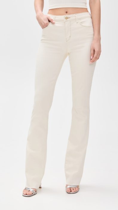L'AGENCE Ruth Straight Raw Hem Jeans