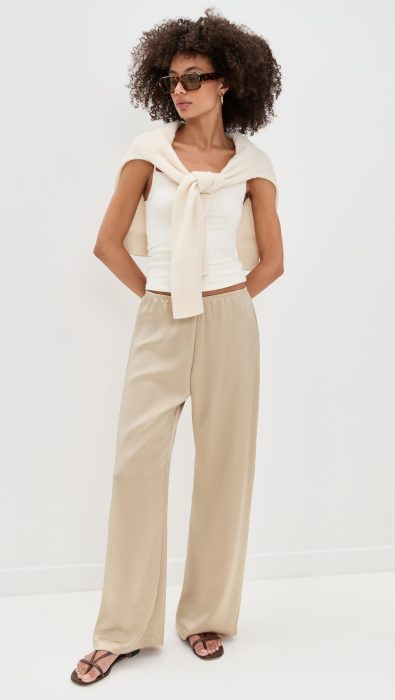 Leset Barb Wide Leg Pants