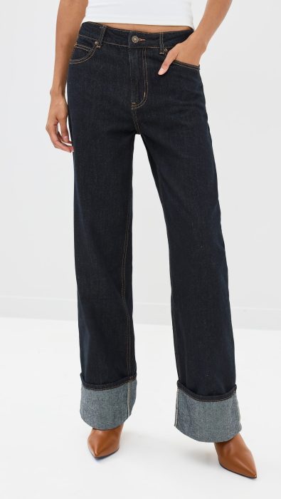 Lioness Top Model Cuffed Jeans