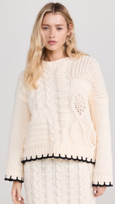 Little Lies Cable Stitch Sweater