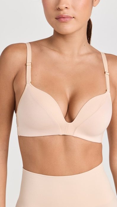 LIVELY The All-Day Deep V No-Wire Bra