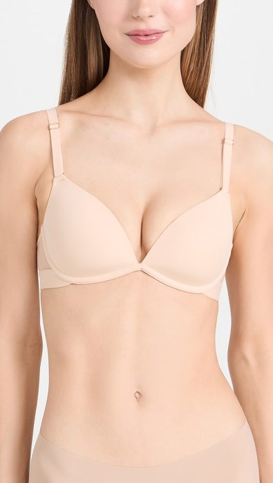 LIVELY The Deep V No-Wire Push Up Bra