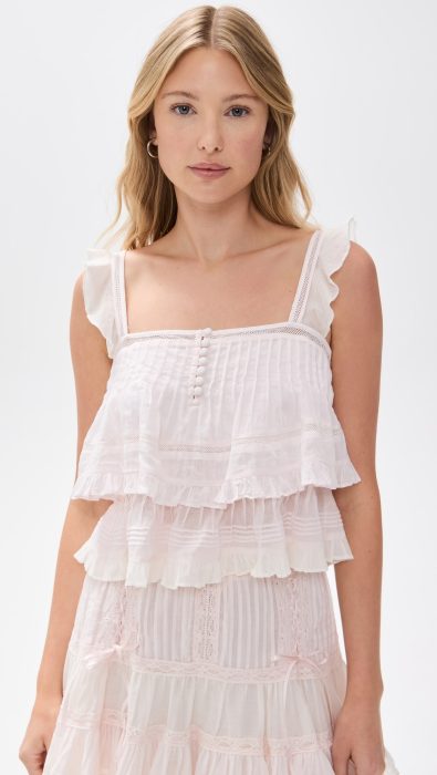 LoveShackFancy Novalee Top