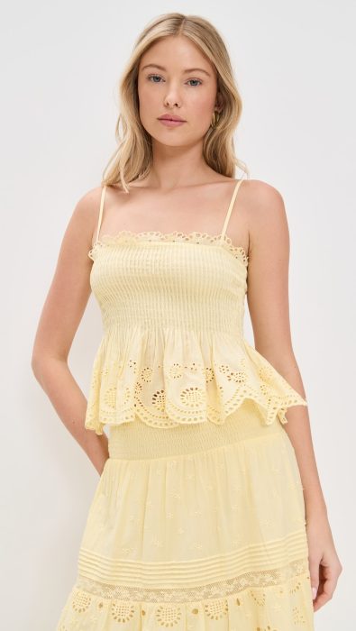 LoveShackFancy Condie Top