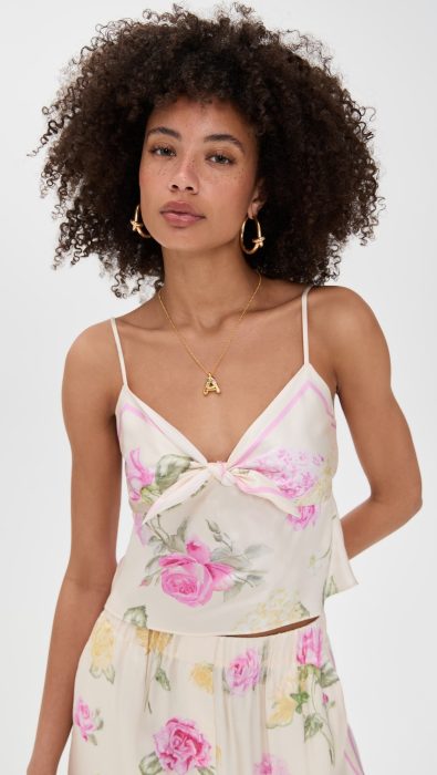 LoveShackFancy Emeraine Top