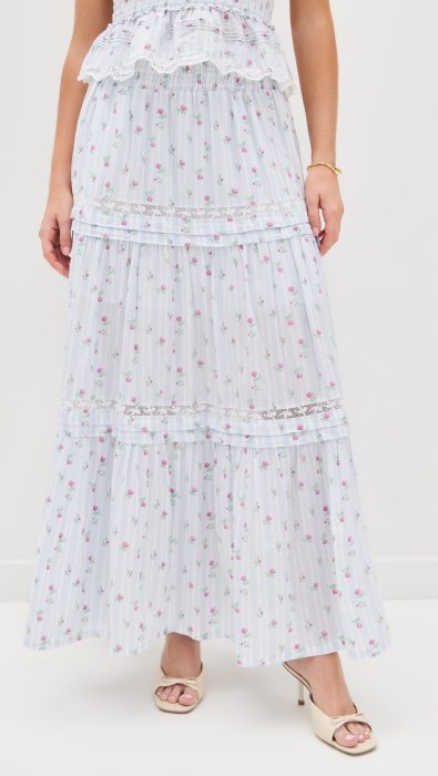 LoveShackFancy Phia Skirt