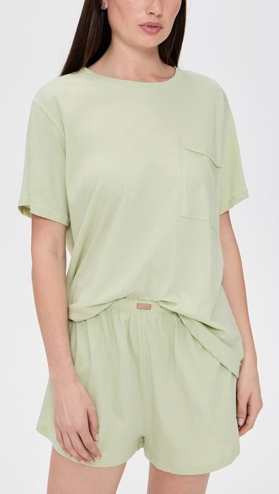 Lunya Pima Tee Short Set