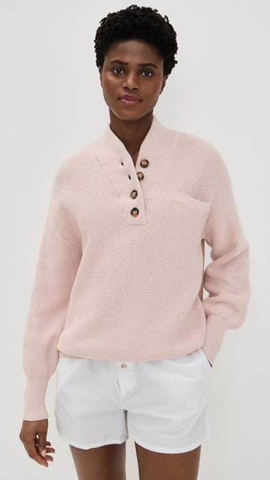 Lunya Cottonsilk Pocket Henley