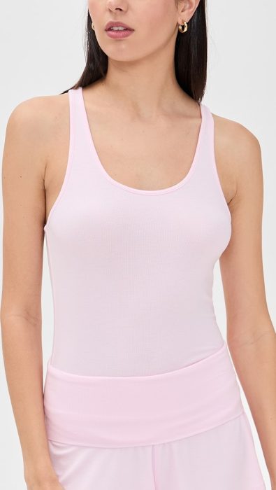 Lunya Soft Modal Rib Curved Hem Tank