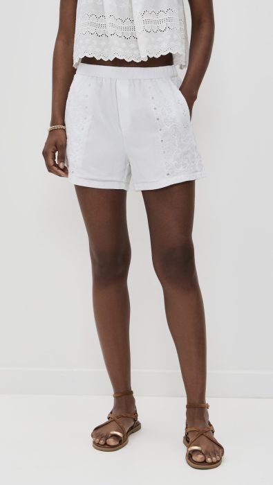 Madewell Eyelet Pull-On Shorts