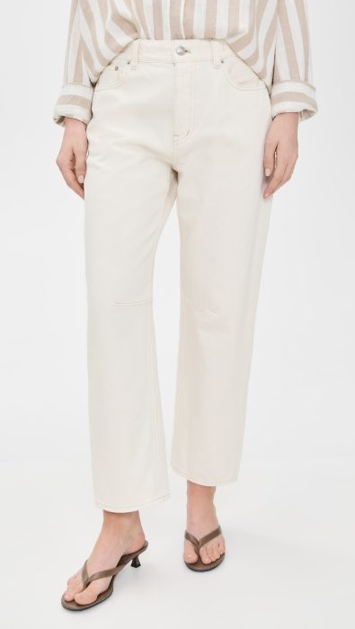 Madewell The Darted Barrel Leg Jeans