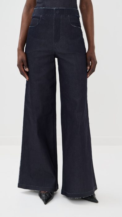 Marni Trompe L'Oeil Stretch Denim Trousers