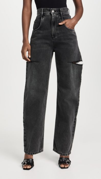 Maison Margiela Denim Jeans with Slash Details