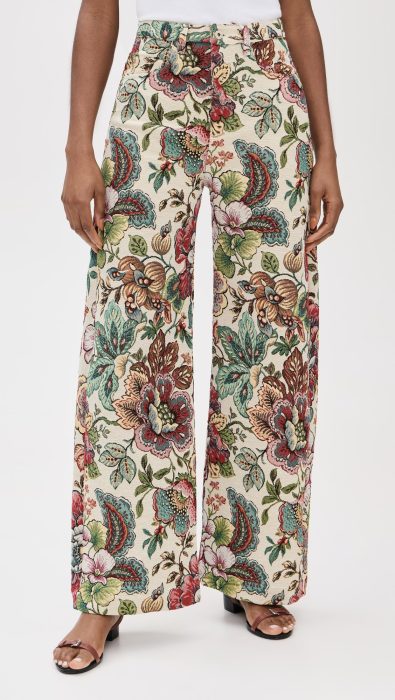 Marques'Almeida Brocade Boyfriend Trousers