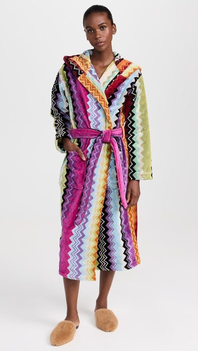 Missoni Giacomo Hooded Bathrobe