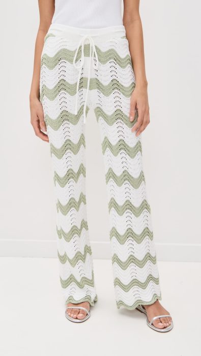 MINKPINK Jayden Crochet Wave Pants