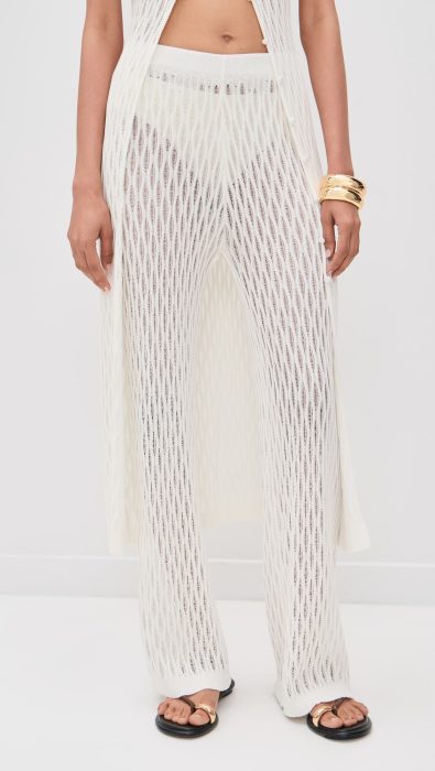 MINKPINK Kirra Pointelle Knit Pants
