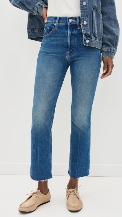 MOTHER The Tripper Ankle Fray Jeans