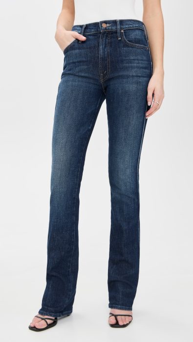 MOTHER Mid Rise Smokin Double Heel Jeans