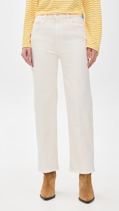 MOTHER The Rambler Zip Ankle Jeans