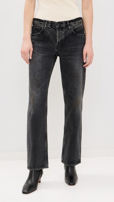 MOUSSY VINTAGE MV Iona Straight Low Black Jeans