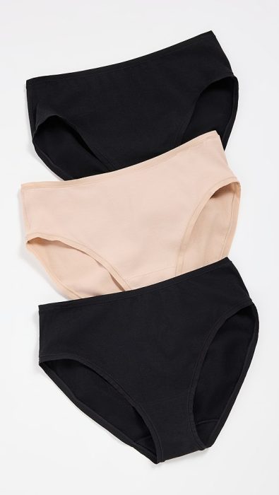 Natori Natori Bliss Bare Cotton Hipster Briefs 3-Pack