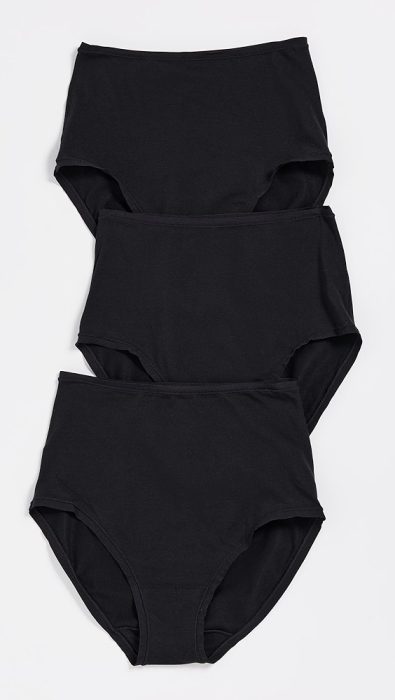 Natori Bliss Bare Cotton High Waist Briefs 3-Pack