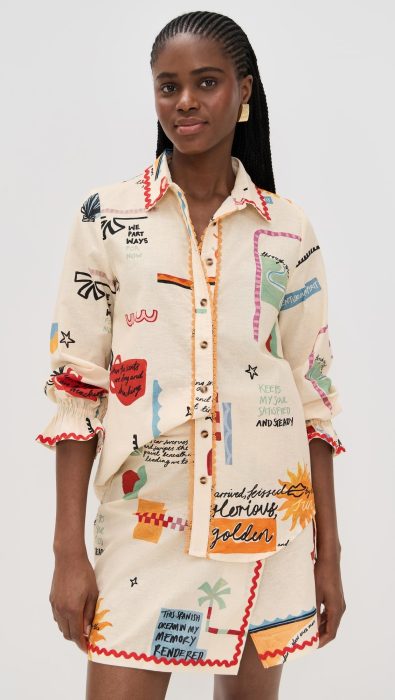 Never Fully Dressed Poema Geanie Shirt