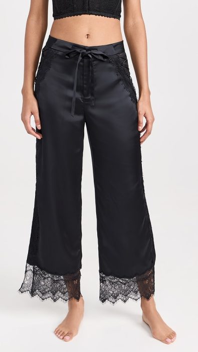 Night Night by Jonathan Simkhai Eva Lace Pajama Pants