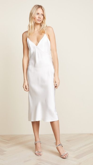 Olivia von Halle Issa Ivory Slip