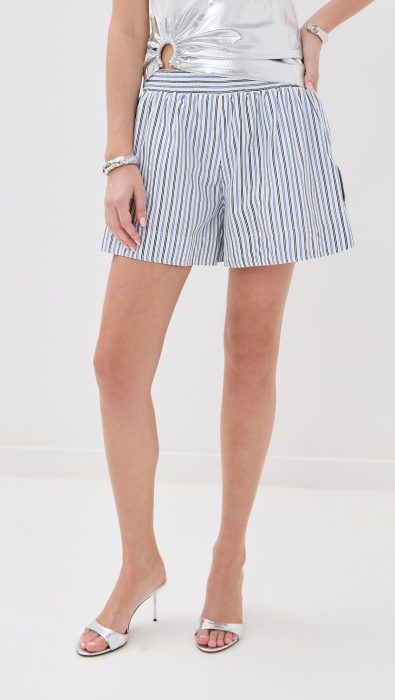 rabanne Striped Shorts