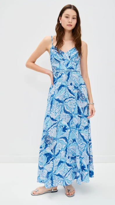 Poupette St Barth Cara Long Dress