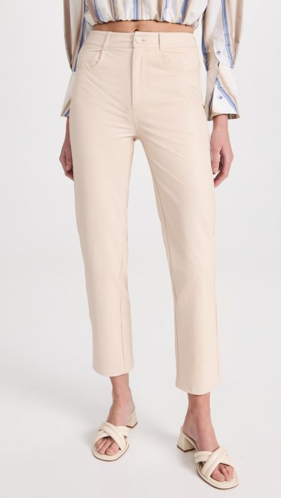 PAIGE Stella Faux Leather Jeans