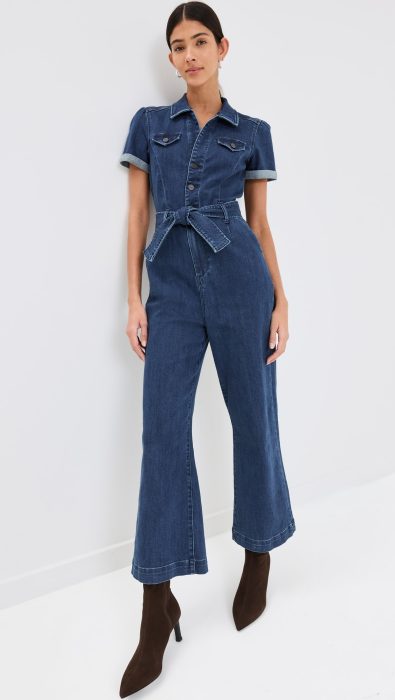 PAIGE Anessa Short Sleeve Jumpsuit